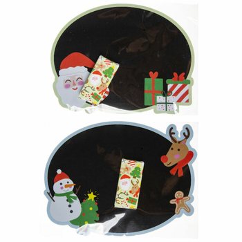 Papan Tulis Kapur Natal termasuk Kapur (24 Pcs)