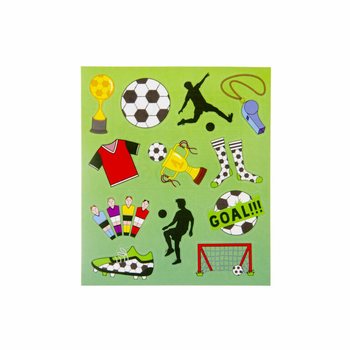 Display Stiker Sepak Bola Fun