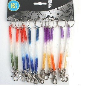 GANTUNGAN KUNCI DENGAN TALI TARIK (12 pcs)