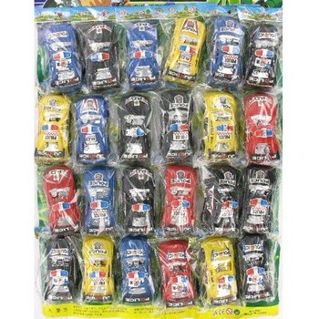MAINAN MOBIL POLISI DENGAN KARTU (24 pcs)