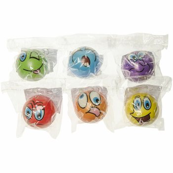 BOLA STRES SMILEY DALAM DISPLAY (24 pcs)