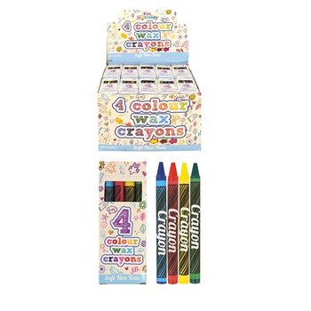 SET KRAYON 4 WARNA DALAM DISPLAY (120 pcs)