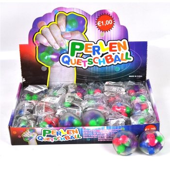 Mainan Squishy Bola Remas dalam Kotak Display (22 pcs)