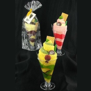 Handuk Berbentuk Sorbet (2 pcs)