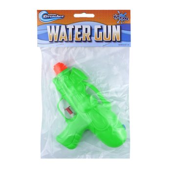 PISTOL AIR - PANJANG 17CM - CAMPUR WARNA (12 pcs)