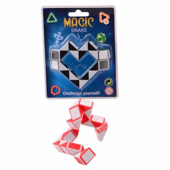 MAGIC SNAKE - Mainan Edukasi Puzzle Ular 3D Lembaran (24 pcs)