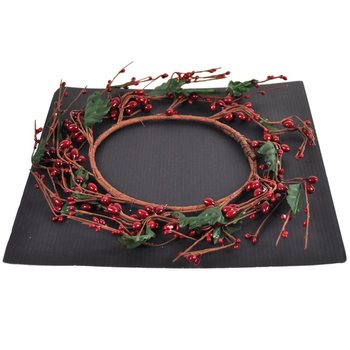 KARANGAN BUNGA BERRY DEKORASI NATAL (2 pcs)