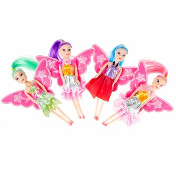 Boneka Peri dengan Sayap (12 pcs)