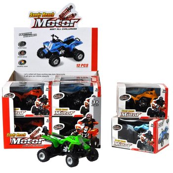 Motor ATV Mainan dalam Display (12 pcs)