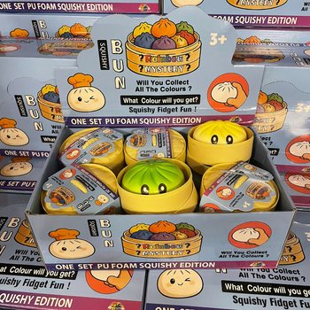 RAGE - Squishy Bun Dumplings BESAR - ONE SET PU FOAM SQUISHY EDITION (12 pcs.)