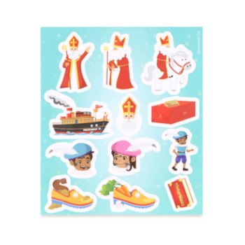 FUN STICKERS &ndash; MODEL: SINTERKLAS (120 pcs)