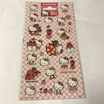 STIKER: HELLO KITTY, Ukuran 20 x 10 cm (10 pcs)