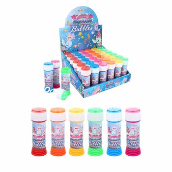 Gelembung Sabun Mermaid 50ml dengan Permainan Ketangkasan (Display 36 pcs)