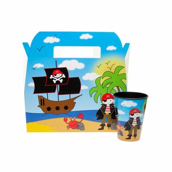 Menubox Bajak Laut - 22.5 x 12 x 9.5 Cm. (24pcs)