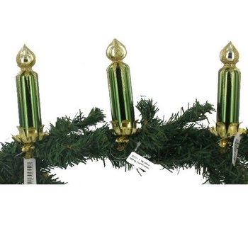 3 Lilin Dekorasi Pohon Natal dengan Klip (Isi 6 Box)