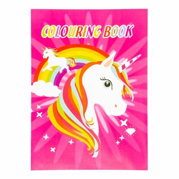 Buku Mewarnai Unicorn A4 dengan Stiker (12 buah)