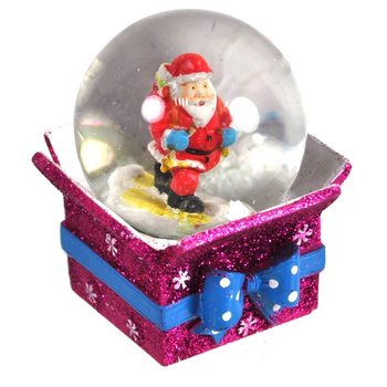 BOLA SALJU NATAL DALAM DISPLAY (8 pcs)