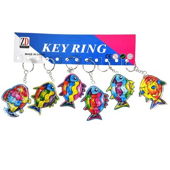 GANTUNGAN KUNCI GAME KETANGKASAN - MODEL: IKAN (12 pcs)