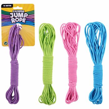 OUTDOOR FUN - Karet Lompat Tali, Panjang 10 Meter (6 pcs)