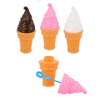 MAINAN GELEMBUNG SABUN ES KRIM BESAR 50ML DALAM DISPLAY (24 pcs)