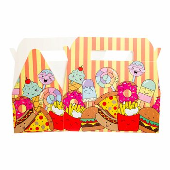 Kotak Menu Makanan Cepat Saji - 22.5 x 12 x 9.5 cm (24 pcs)