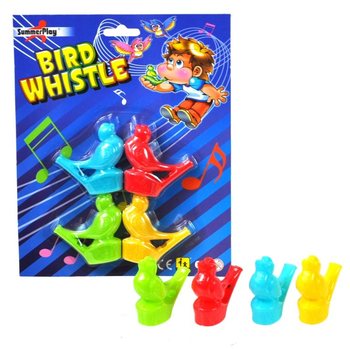 4 Peluit Burung di Kartu (24 pcs)