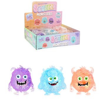 SQUEEZE MONSTERS - CAMPUR WARNA - DALAM DISPLAY (12 Pcs)
