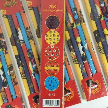 Kertas Kado 5 Pcs 'De Club van Sinterklaas'