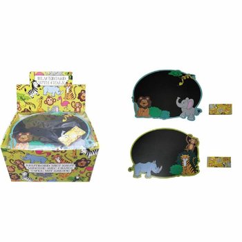 Papan Tulis Kapur Hewan Liar - Display 24 pcs