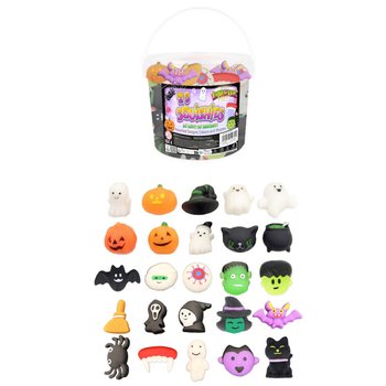 MIX MAINAN SQUISHY HALLOWEEN DALAM EMBER (25 pcs)