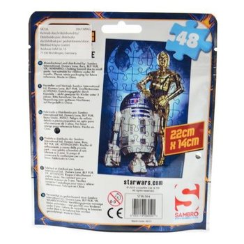 PUZZLE STAR WARS DALAM BLINDBAG 22 X 14 CM (8 pcs)