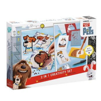 THE SECRET LIFE OF PETS - Set Kreativitas 2-in-1 (2 pcs)