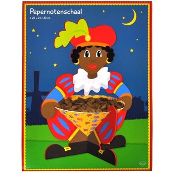 Mangkuk Pepernoten Sinterklaas Besar 26 x 24 x 33 cm (6 pcs)