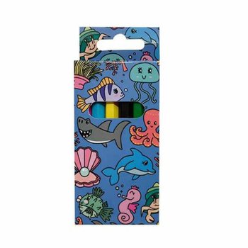 Set Pensil Warna 6 Buah - Hewan Laut (24 set)