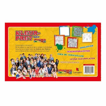 KINDEREN VOOR KINDEREN - Set Menggambar & Mewarnai (6 pcs)