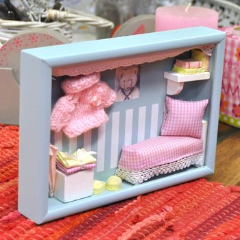 Dekorasi Dinding 3D Kayu Kamar Anak - Model 3 (6 pcs)