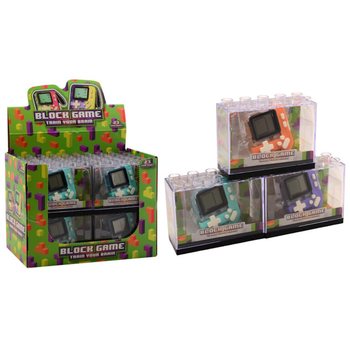 KONSOL GAME BLOK - WARNA CAMPUR - DALAM DISPLAY (12 buah)