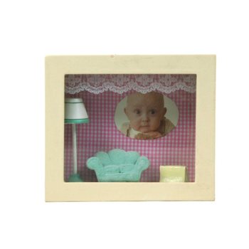 BINGKAI FOTO 3D KAYU KAMAR ANAK - MODEL 2 (6 pcs)