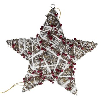 DEKORASI BINTANG NATAL BESAR BERCAHAYA 45 CM (2 pcs)