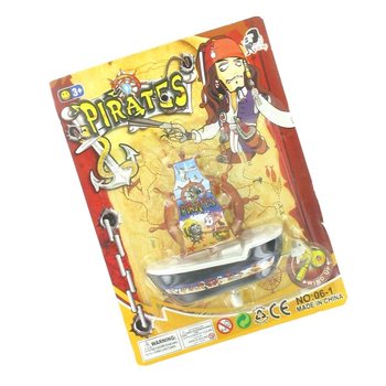 MAINAN PERAHU BAJAK LAUT PUTAR KERTAS (12 pcs)