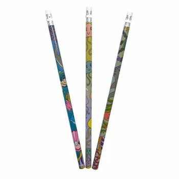 Pensil Hewan Laut dengan Penghapus (12 pcs)
