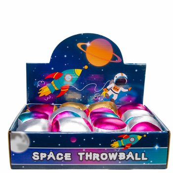 BOLA LEMPAR MEWAH METALIK - SPACE (12 Pcs)