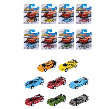 MAINAN MOBIL SPORT PULL BACK DENGAN KARTU - MIX WARNA (12 pcs)