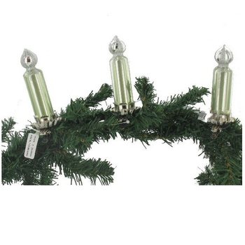 3 Lilin Dekorasi Pohon Natal Jepit (Isi 6 Pack)
