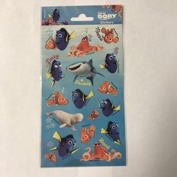 STIKER: DISNEY FINDING DORY, Ukuran 20 x 10 cm (10 pcs)