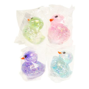 BEBEK SQUEEZE DUCK - CAMPURAN WARNA - DALAM DISPLAY (12 pcs)