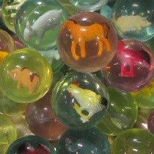 BOLA BEKEL MEMBAL MOTIF HEWAN 4.5 cm (50 pcs)