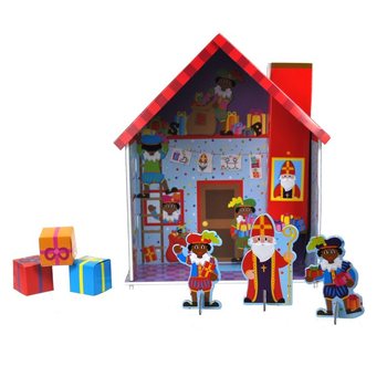 Mainan Rakit Rumah 3D Sinterklas / Santo Nikolaus (2 pcs)
