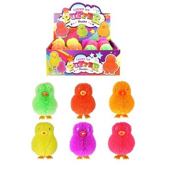 BEBEK PUFFER MENYALA DALAM DISPLAY (12 pcs)