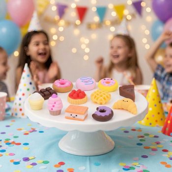 MAINAN SQUISHY DESSERT UNTUK LUCKY DIP - DALAM DISPLAY (84 pcs)